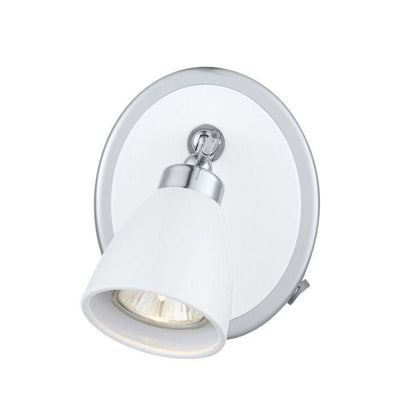Steel with GU10 Base Round Spot Wall Sconce - LV LIGHTING