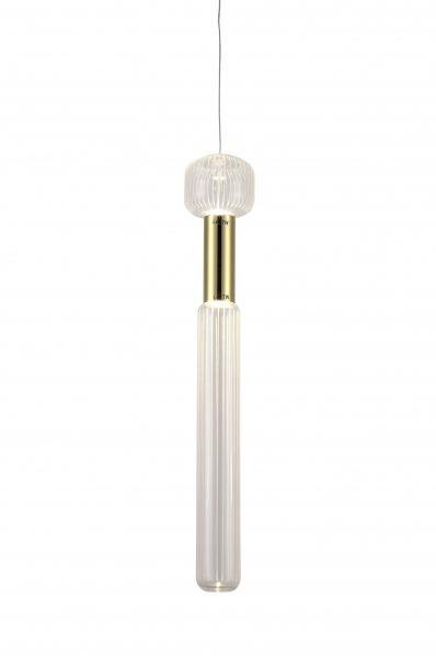 LED Gold with Clear Glass Pendant - LV LIGHTING