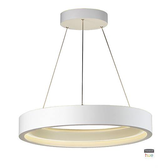 Matte White with Colour Changeable LED Chandelier - LV LIGHTING