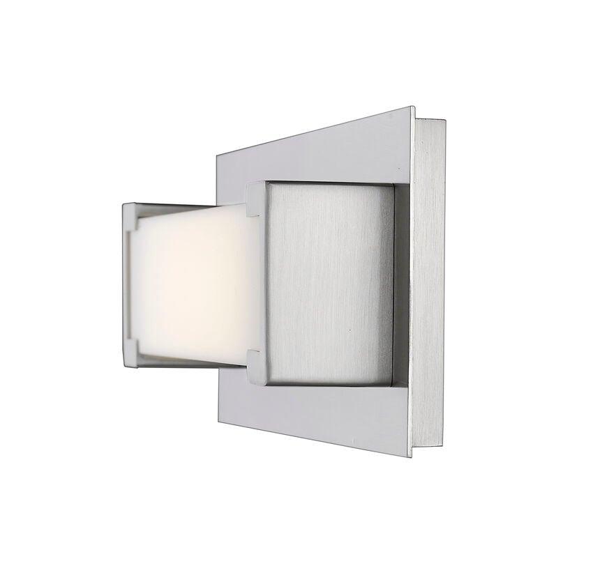 LED Steel with Rectangle Diffuser Wall Sconce - LV LIGHTING