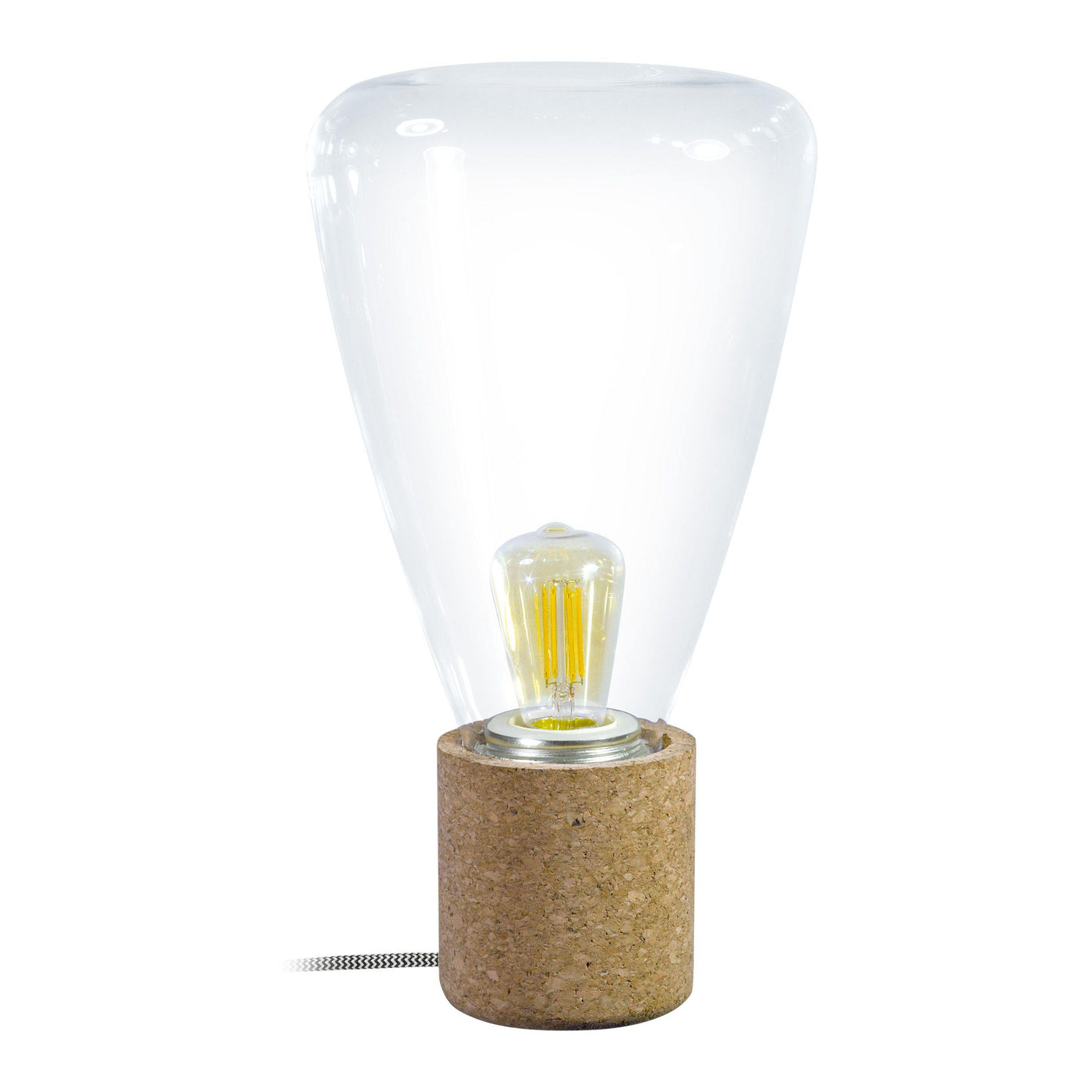 Light Bulb in a Light Bulb Table Lamp - LV LIGHTING
