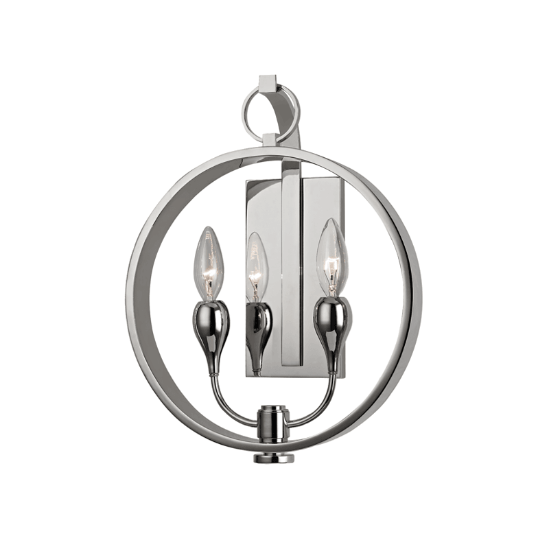 Steel Hanging Ring Wall Sconce - LV LIGHTING