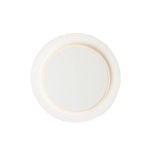 LED Matte White Round Wall Sconce - LV LIGHTING