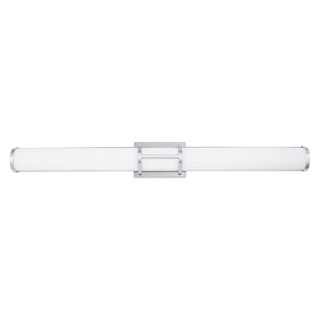 LED Black with Frosted Shade Vanity Light - LV LIGHTING