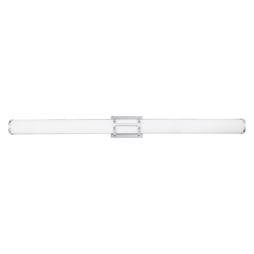 LED Black with Frosted Shade Vanity Light - LV LIGHTING