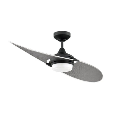LED ABS 2 Curved Blades Ceiling Fan - LV LIGHTING
