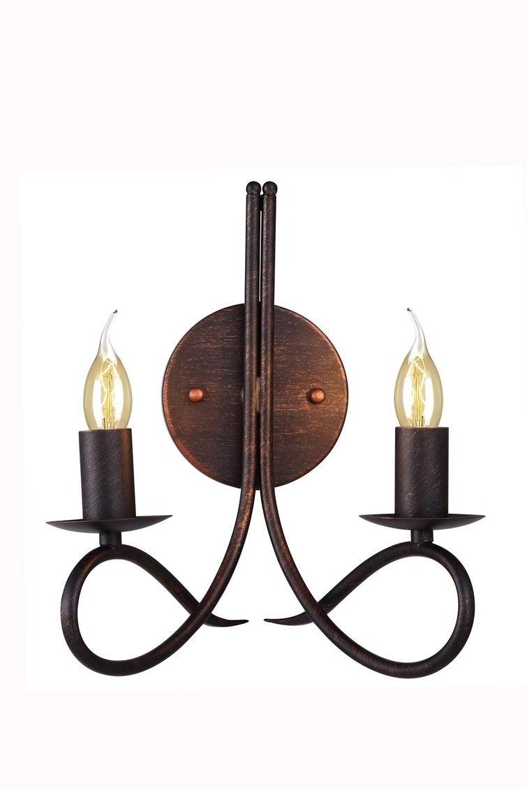 Steel with Curve Arms Wall Sconce - LV LIGHTING