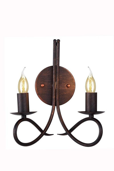Steel with Curve Arms Wall Sconce - LV LIGHTING