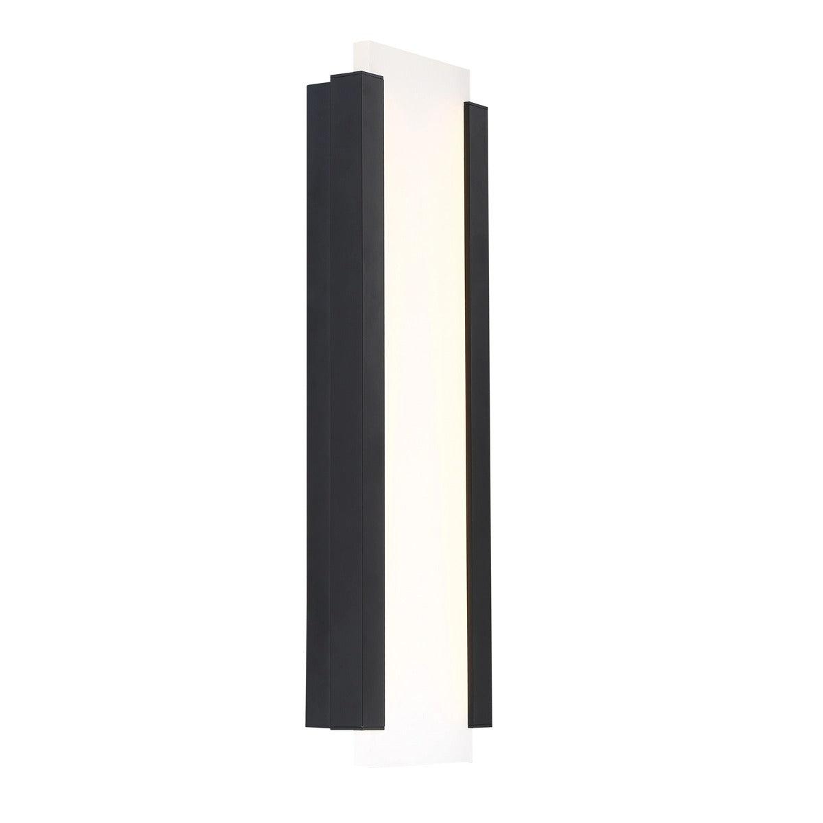LED Black Aluminum Frame with Acrylic Diffuser Outdoor Wall Sconce - LV LIGHTING