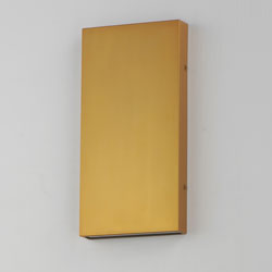 LED Aluminum Rectangular Frame with Acrylic Diffuser Outdoor Wall Sconce