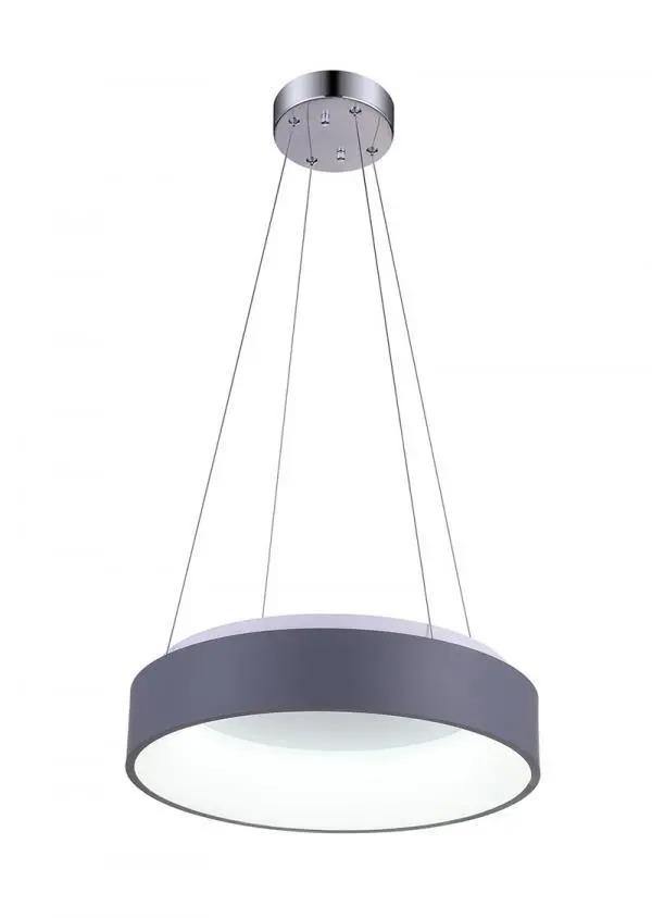 LED Steel Round Shade Chandelier / Pendant - LV LIGHTING