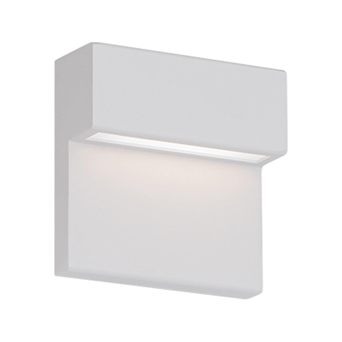 LED Aluminum Frame with Glass Diffuser Color Changeable Outdoor Wall Sconce - LV LIGHTING