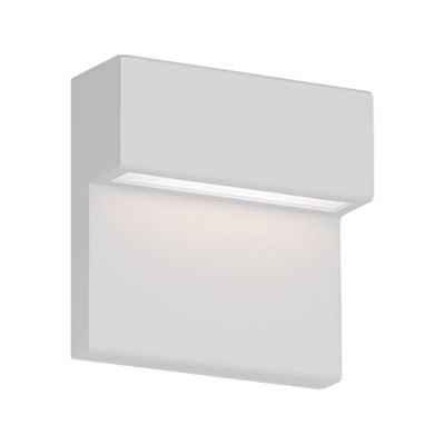 LED Aluminum Frame with Glass Diffuser Color Changeable Outdoor Wall Sconce - LV LIGHTING