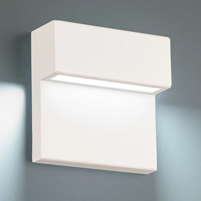 LED Aluminum Frame with Glass Diffuser Color Changeable Outdoor Wall Sconce - LV LIGHTING