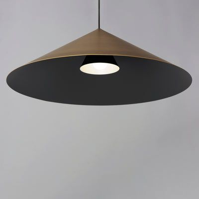 Steel Conical Shade Chandelier