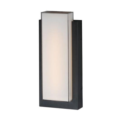 LED Black Aluminum Frame with Acrylic Diffuser Outdoor Wall Sconce - LV LIGHTING