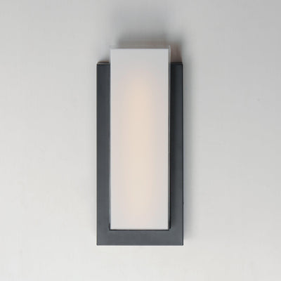 LED Black Aluminum Frame with Acrylic Diffuser Outdoor Wall Sconce - LV LIGHTING