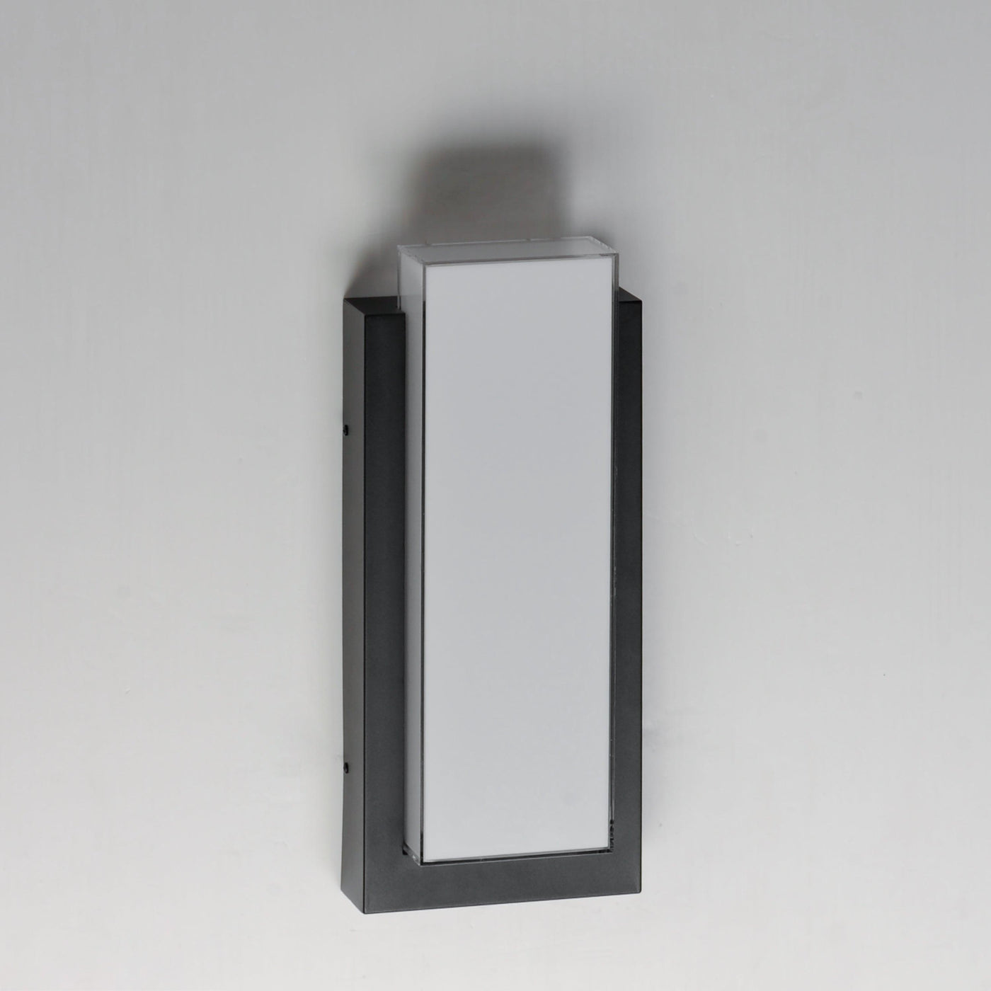 LED Black Aluminum Frame with Acrylic Diffuser Outdoor Wall Sconce - LV LIGHTING