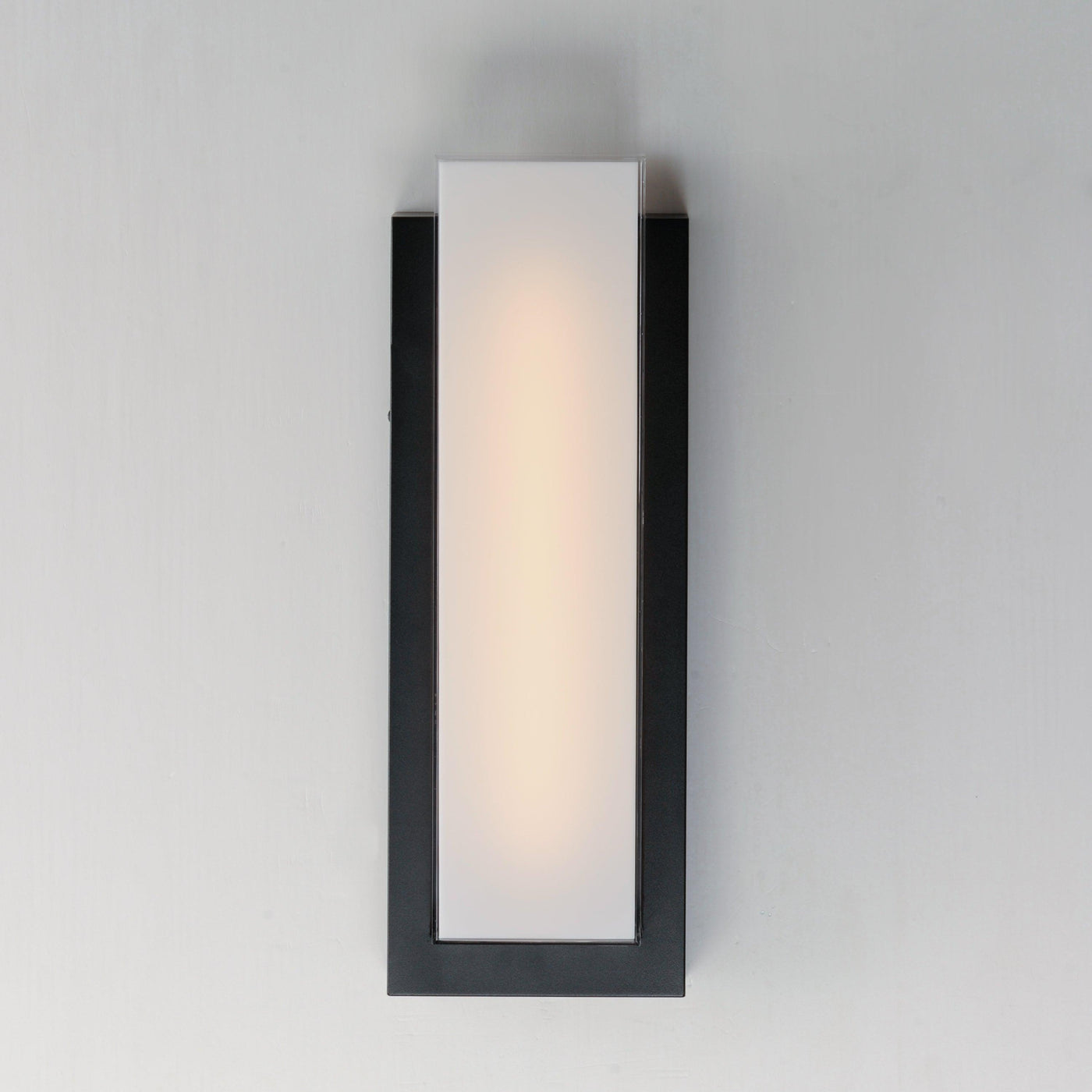 LED Black Aluminum Frame with Acrylic Diffuser Outdoor Wall Sconce - LV LIGHTING