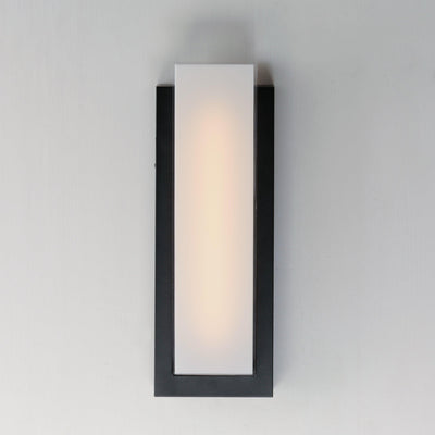 LED Black Aluminum Frame with Acrylic Diffuser Outdoor Wall Sconce - LV LIGHTING