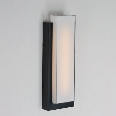 LED Black Aluminum Frame with Acrylic Diffuser Outdoor Wall Sconce - LV LIGHTING