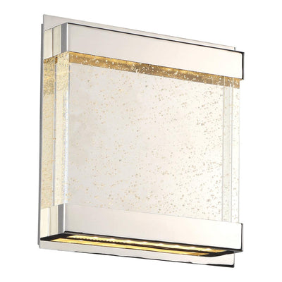 LED Aluminum Frame with Seedy Glass Diffuser Wall Sconce - LV LIGHTING