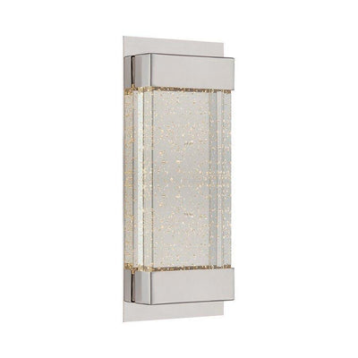 LED Aluminum Frame with Seedy Glass Diffuser Wall Sconce - LV LIGHTING