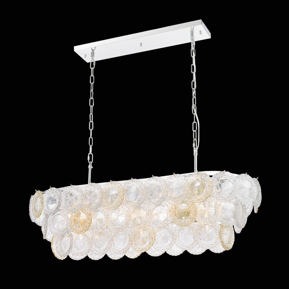 Chrome with Crystal Pendant - LV LIGHTING