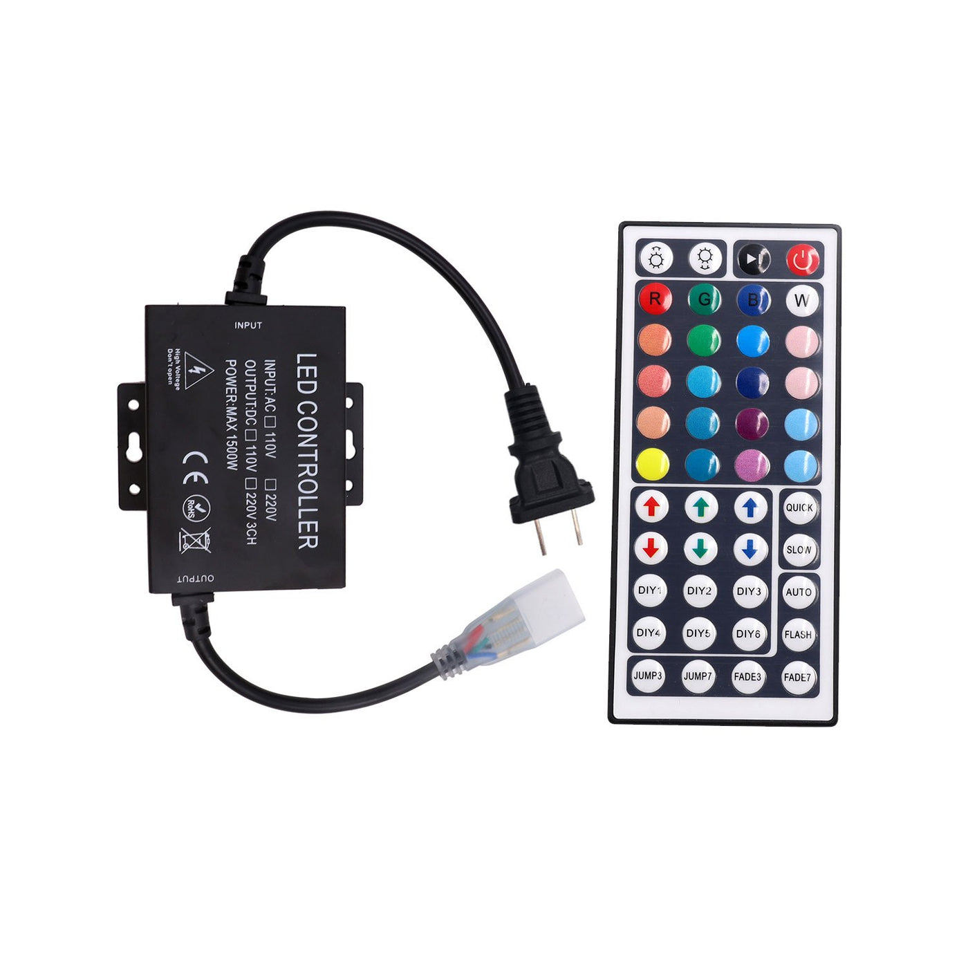 LED Strip Power Adapter and Controller