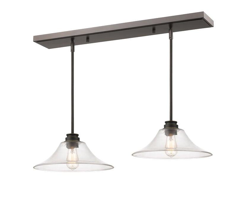 Harmony Vintage with Clear Glass Shade Pendant - LV LIGHTING