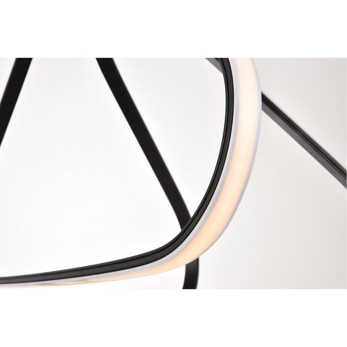 LED Sinuous Frame Pendant - LV LIGHTING