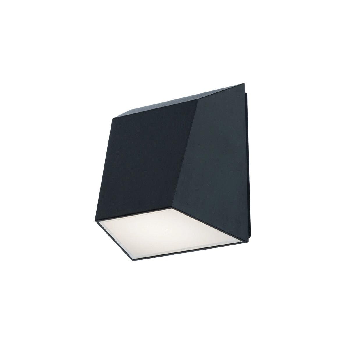 LED Aluminum Frame with Glass Diffuser Color Changeable Outdoor Wall Sconce - LV LIGHTING