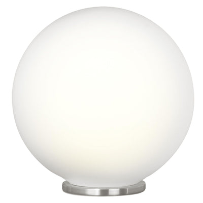 Satin Nickel with Frosted Shade Table Lamp - LV LIGHTING