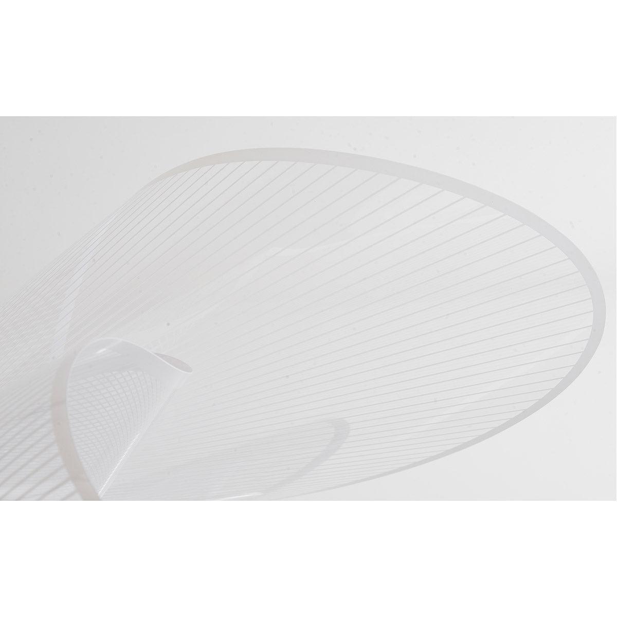 LED White PVC Net Shade Chandelier - LV LIGHTING