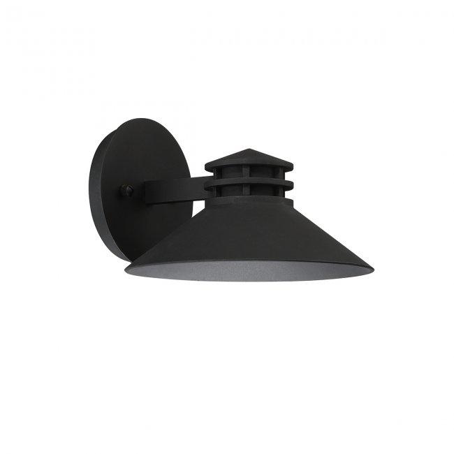 LED Aluminum Shade with Glass Diffuser Outdoor Wall Sconce - LV LIGHTING