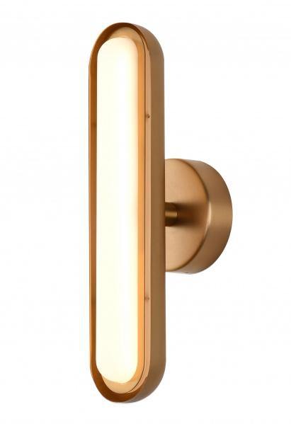 LED Brass with Acrylic Shade Wall Sconce - LV LIGHTING