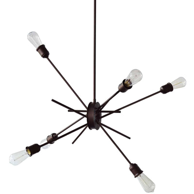 Steel Roded Style Chandelier - LV LIGHTING