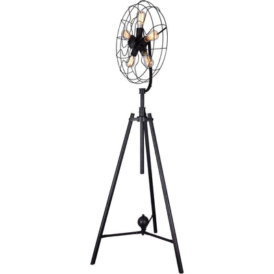 Black with Tripod style Floor Lamp - LV LIGHTING