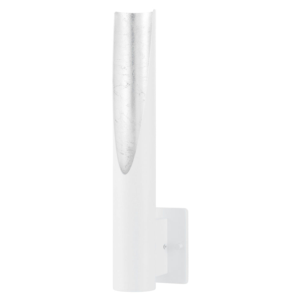 Black with Silver Wall Sconce - LV LIGHTING