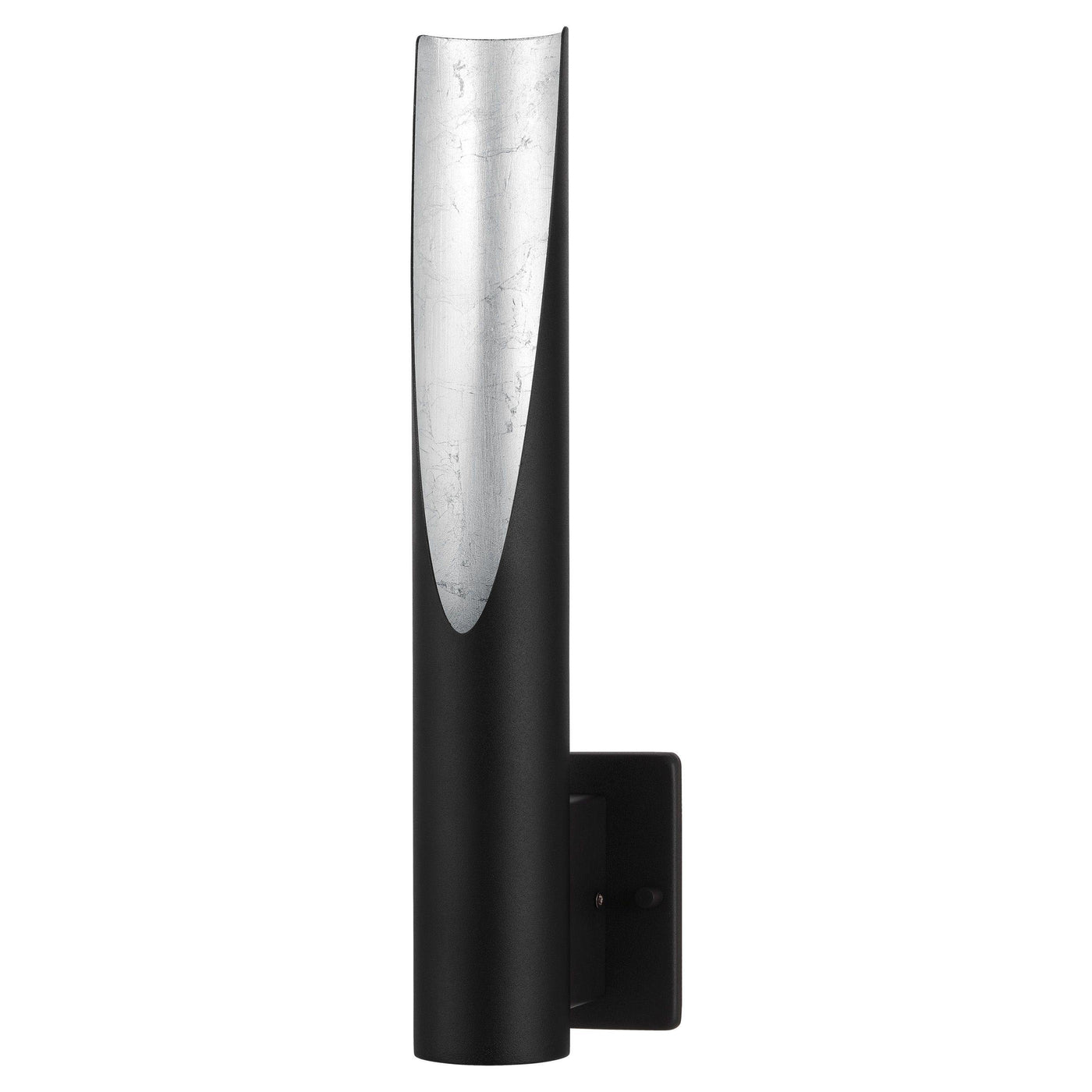 Black with Silver Wall Sconce - LV LIGHTING