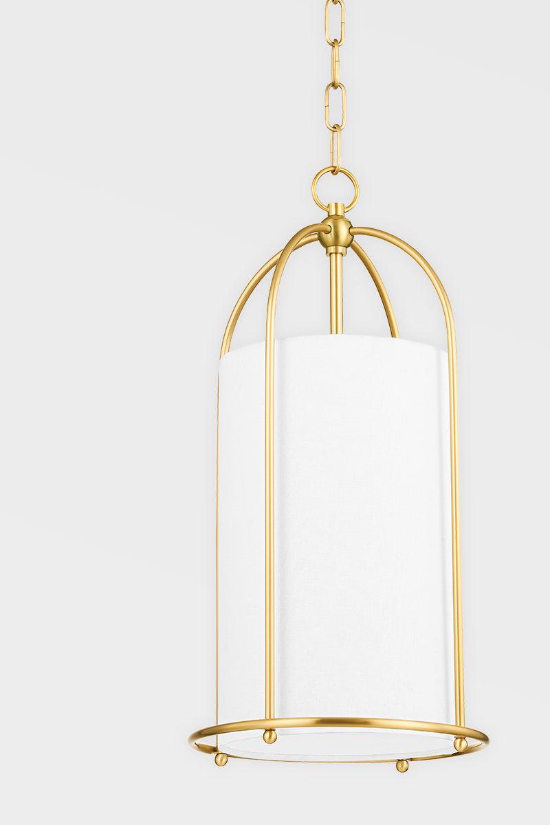 Steel Arch Arms with Fabric Shade Pendant - LV LIGHTING