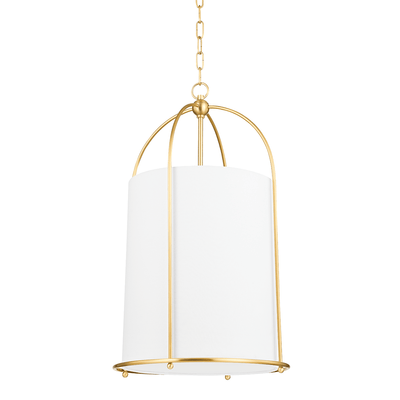 Steel Arch Arms with Fabric Shade Pendant - LV LIGHTING