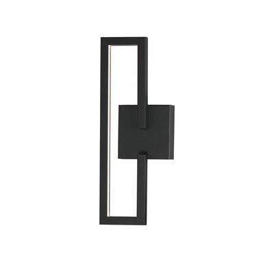 Steel Rectangular Frame with Acrylic Diffuser Wall Sconce