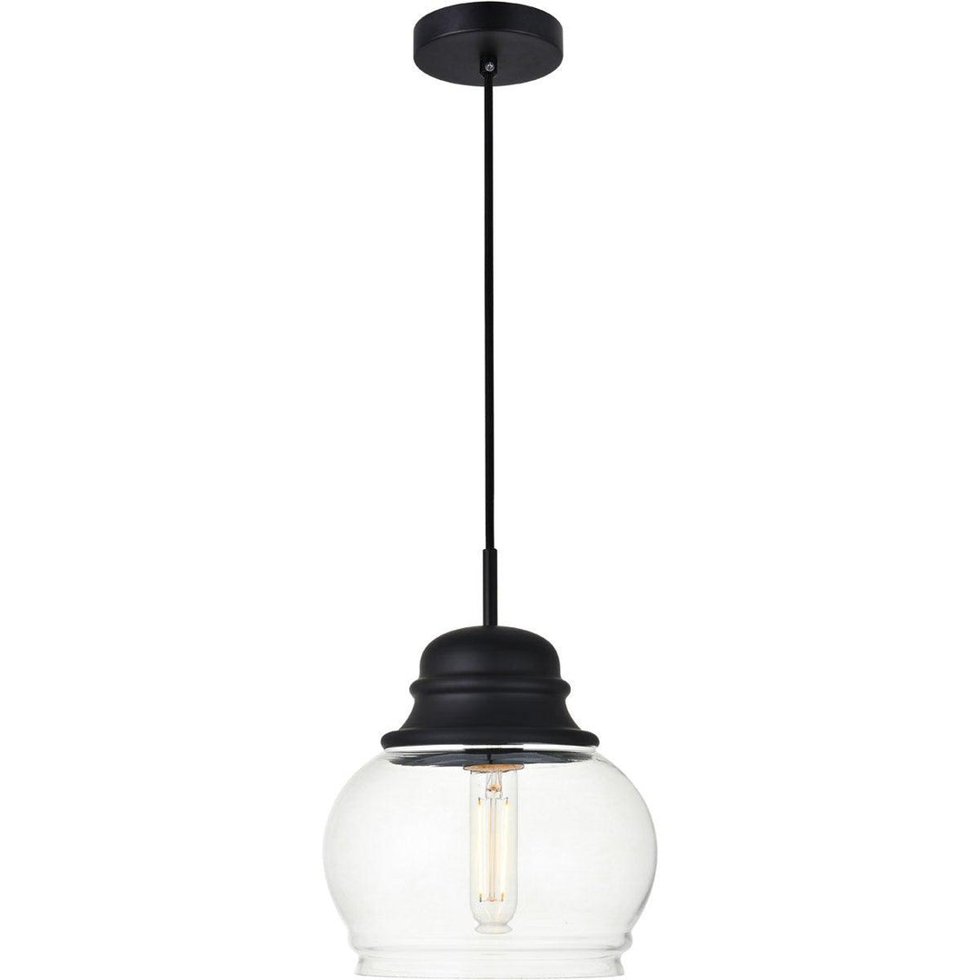 Matte Black Pendant - LV LIGHTING