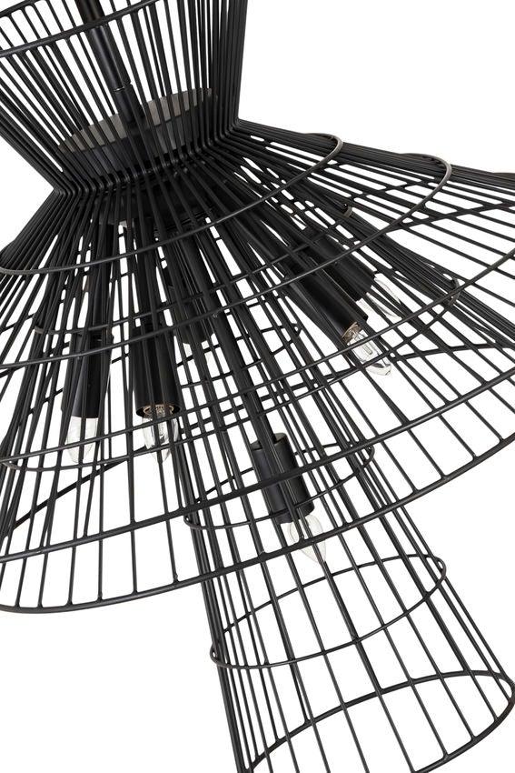 Basket Shade Chandelier - LV LIGHTING
