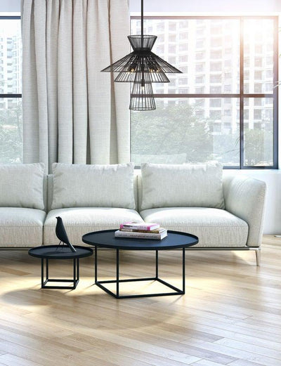 Basket Shade Chandelier - LV LIGHTING