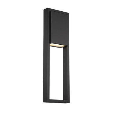 LED Aluminum Frame with Glass Diffuser Rectangular Outdoor Wall Sconce - LV LIGHTING