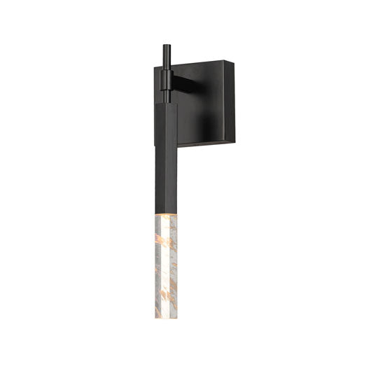 Diaphane - LED Sconce in Black by ET2 Lighting