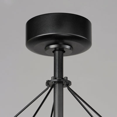 LED Black with Driftwood Frame WiFi Enabled Ceiling Fan