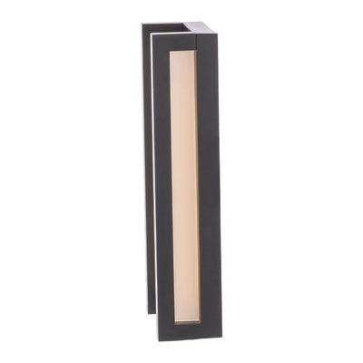 LED Aluminum Frame with Glass Diffuser Rectangular Outdoor Wall Socnce - LV LIGHTING